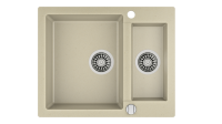 Кухонная мойка CLIVO 60 S-TQ 1½B TOPAZ BEIGE